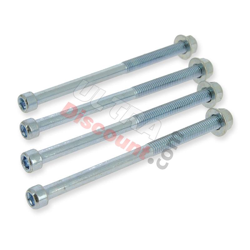 4 Viti 120mm de Supporto manubrio per Dirt Bike, Ricambi Pit Bike