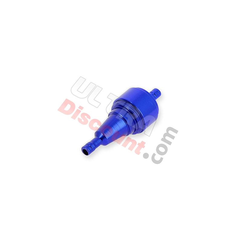 Filtro smontabile benzina Alta Qualità (tipo 1) Blu, Ricambi mini quad