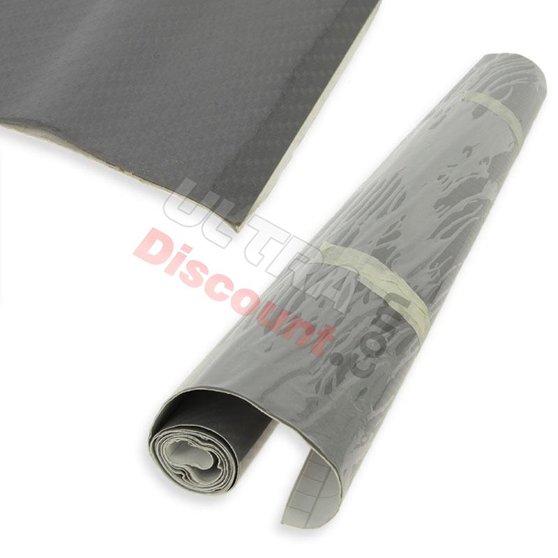 Wrap roll autoadesivo in finto carbonio per Mini Citycoco (Grigio), Ricambi Mini Citycoco