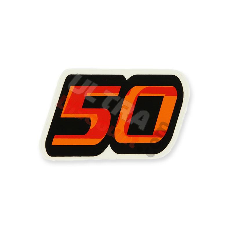 Adesivo 50cc per Trex (arancione-nero), Ricambi Trex Skyteam
