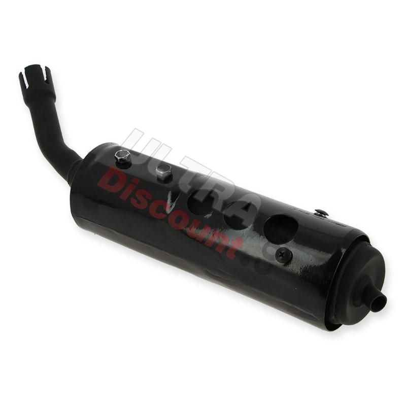 Silenziatore di scarico per Skyteam PBR 50cc 125cc (Nero), Ricambi PBR Skyteam ZB Honda