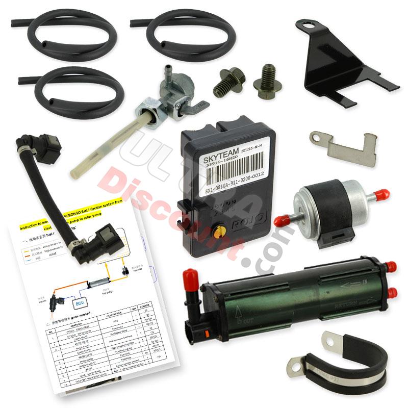 Kit di conversione della pompa del rotore per Skymini 125cc prima del 09-2018, Ricambi Monkey - Gorilla Kit di conversione della pompa del rotore per Skymini 125cc prima del 09-2018, Ricambi Monkey - Gorilla