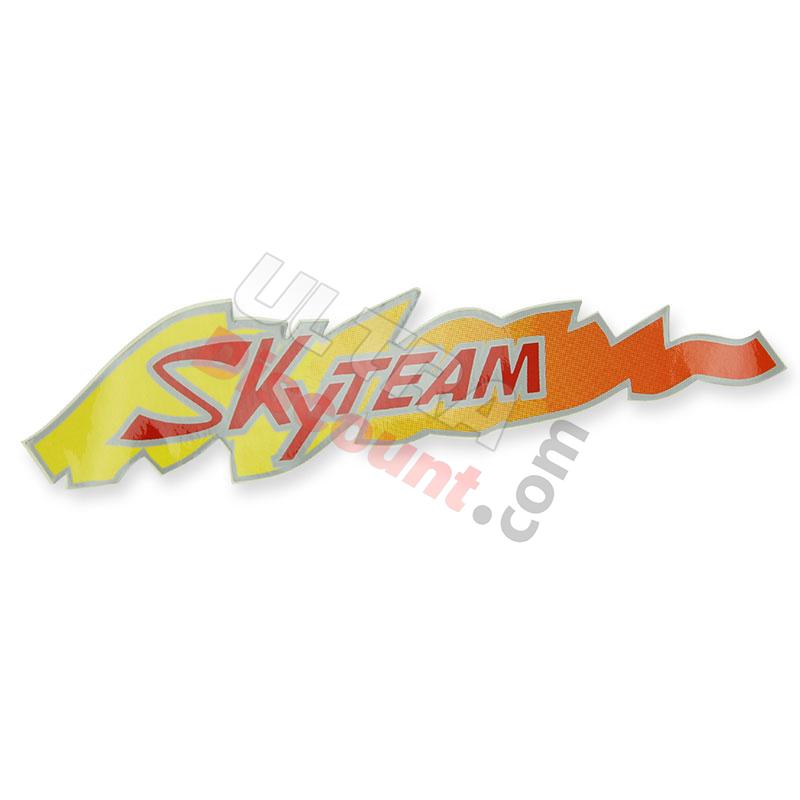 Adesivo SkyTeam per Skymax (giallo-arancio-rosso), Ricambi Dax Skymax
