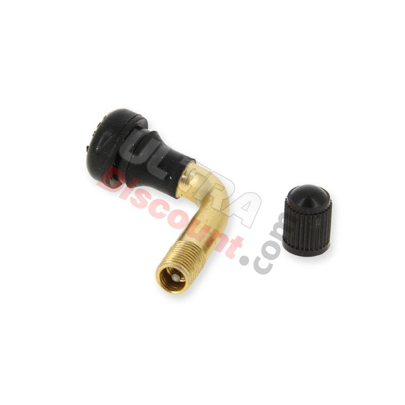 Valvola a gomito per pneumatico Tubeless (11mm) , Ricambi Mini Citycoco