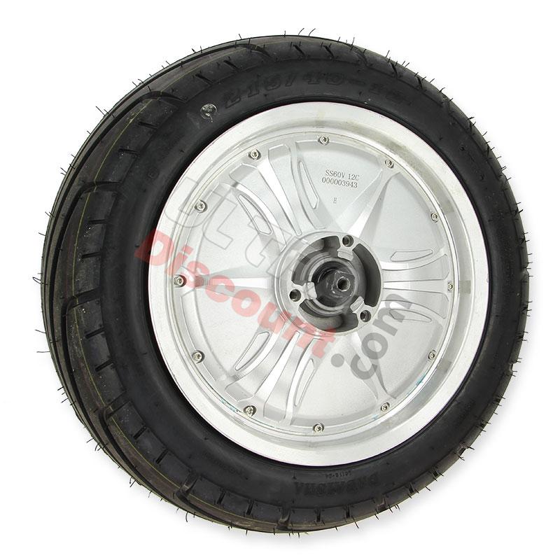 Ruota posteriore completa para Citycoco Shopper 1500w, ricambi citycoco shopper