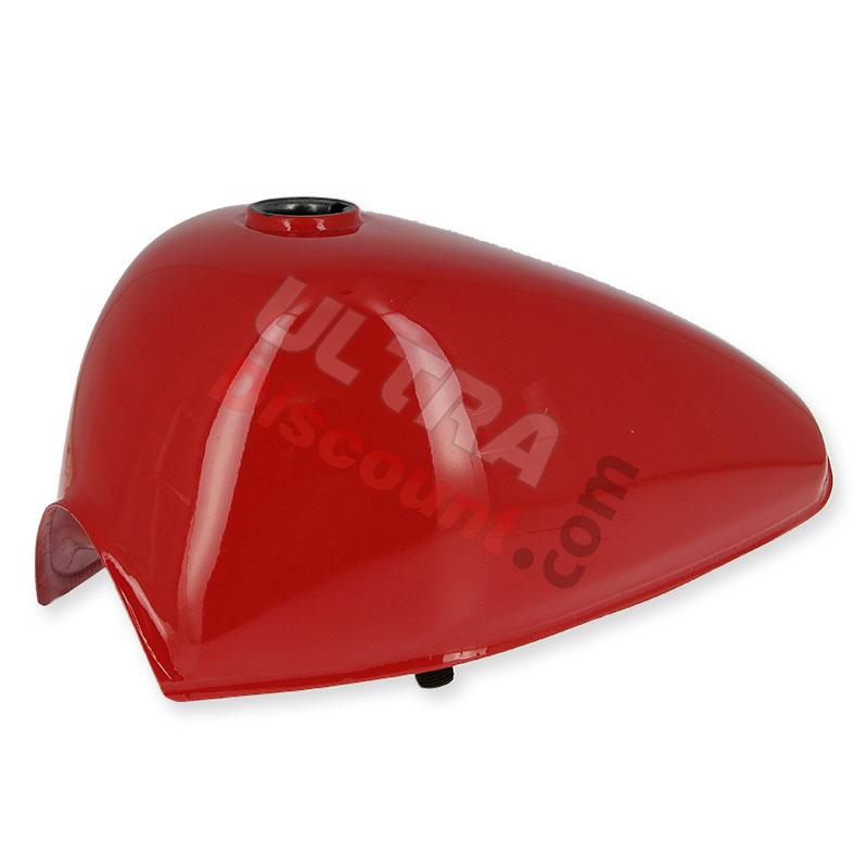 Serbatoio benzina per Monkey-Lemans 50cc-125cc (Rosso), Ricambi Monkey - Gorilla