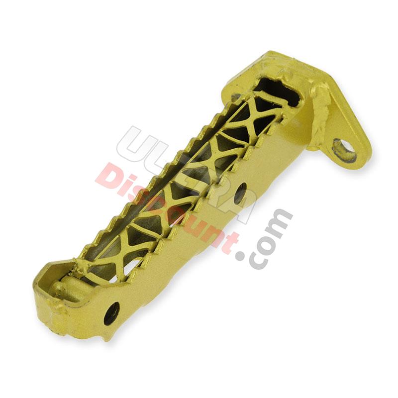 Poggiapiedi sinistra per Quad Shineray 250cc STXE oro, Ricambi Shineray 250 STXE Poggiapiedi sinistra per Quad Shineray 250cc STXE oro, Ricambi Shineray 250 STXE