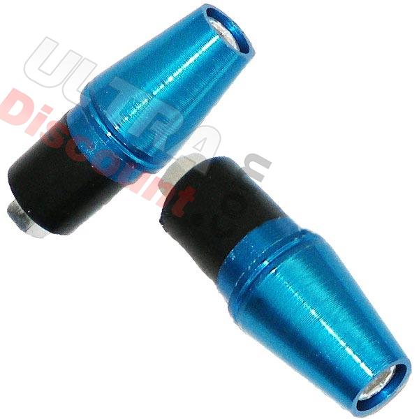 Tappi protezione manopole Blu (tipo 5), Ricambi Shineray 200STIIE e STIIEB