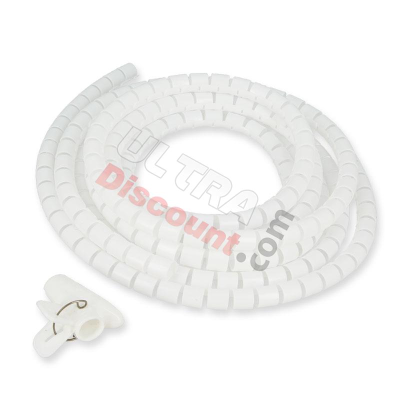 Copricavo 10mm lunghezza 3m per Bashan 250cc (Bianco) , Ricambi quad Bashan 250cc BS250S11
