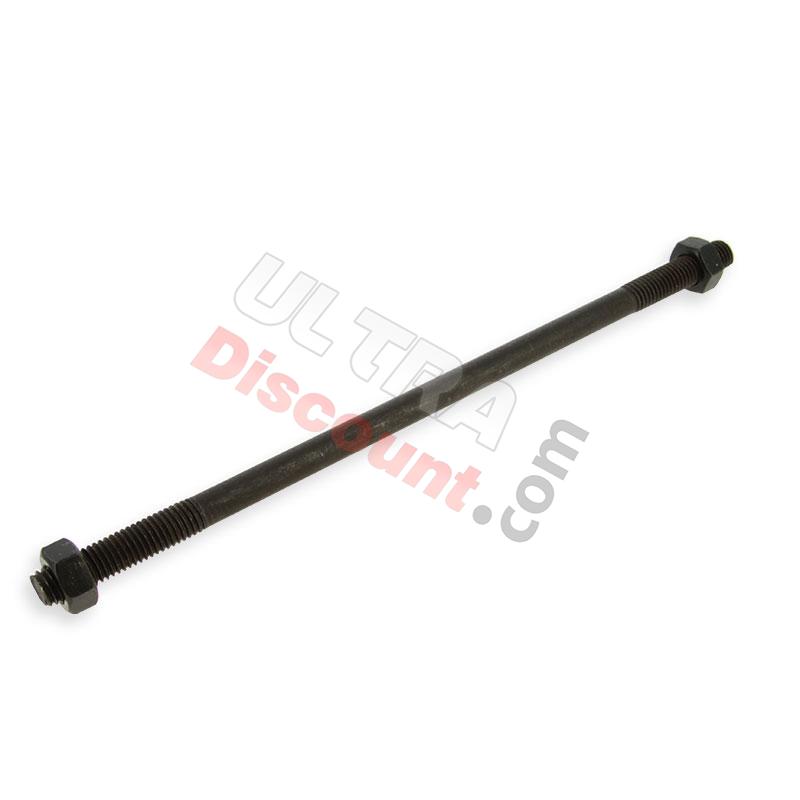 Asse ruota posteriore 10x230mm + dadi passi americani per mini moto, Ricambi Mini Moto