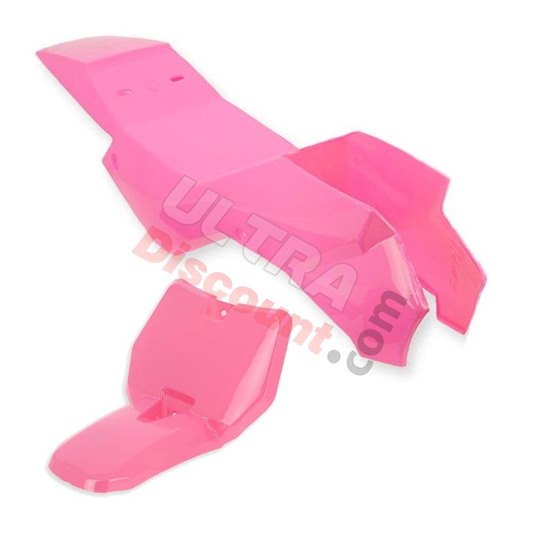 Carena mini supermotard rosa - Tipo 2, Ricambi pocket supermoto Carena mini supermotard rosa - Tipo 2, Ricambi pocket supermoto