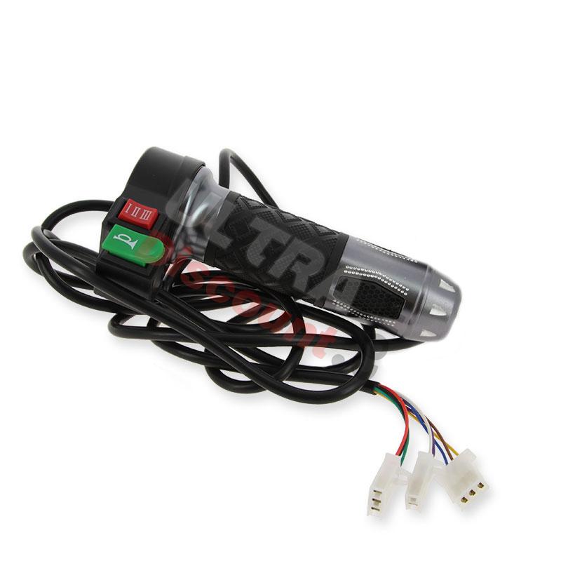 Presa acceleratore elettrico Citycoco (Alu) type5, Ricambi Citycoco Presa acceleratore elettrico Citycoco (Alu) type5, Ricambi Citycoco