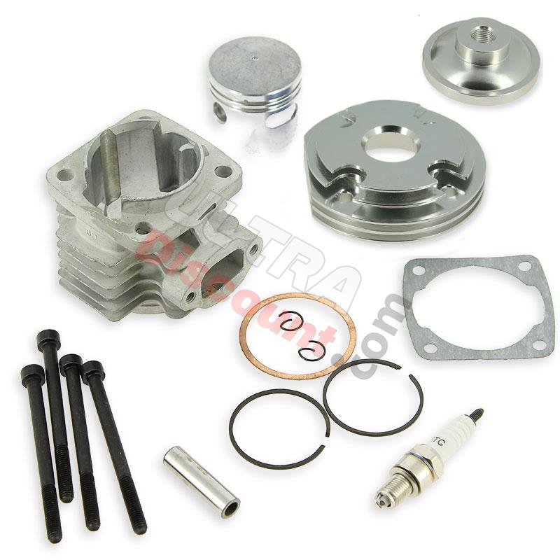 Kit 53cc 4 transferts asse di 10 mm (tipo B, Alu), Ricambi Mini moto cross Kit 53cc 4 transferts asse di 10 mm (tipo B, Alu), Ricambi Mini moto cross