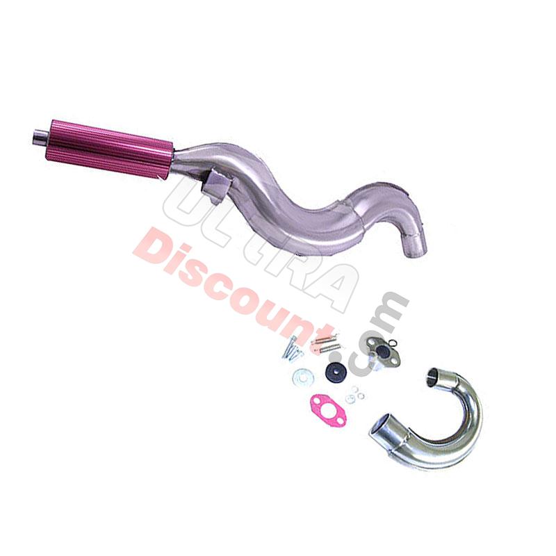Marmitta per mini moto Racing R1 (Rossa), Ricambi pocket supermoto Marmitta per mini moto Racing R1 (Rossa), Ricambi pocket supermoto