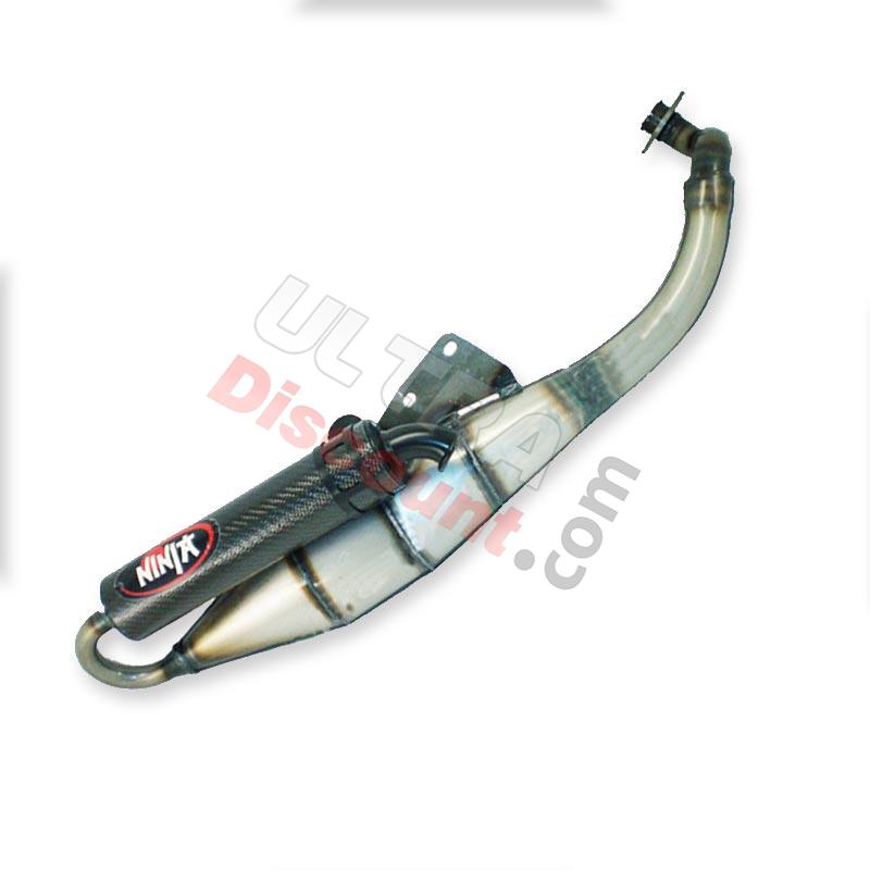 Marmitta Ninja per scooter cinesi Viper R1 a 2 tempi, Parti di scooter cinesi Marmitta Ninja per scooter cinesi Viper R1 a 2 tempi, Parti di scooter cinesi