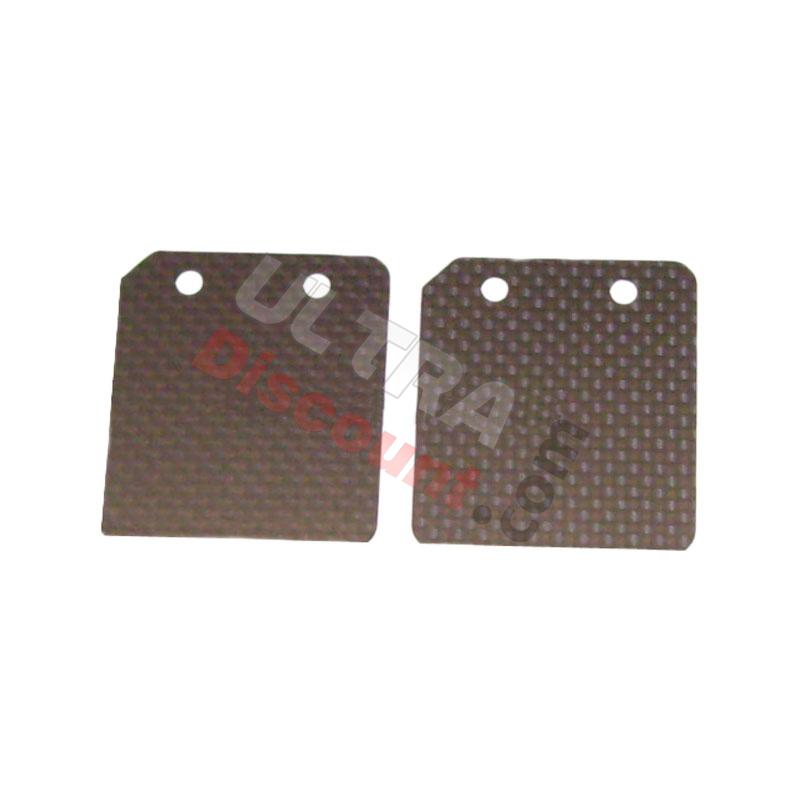 Coppia di lamelle in carbonio MTA4 tipo B, Ricambi Pocket Blata MT4