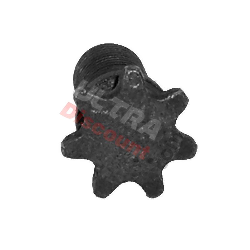 Pignone rinforzato 10 denti per mini moto a passo metrico (passo piccolo), Ricambi Racing mini ZPF