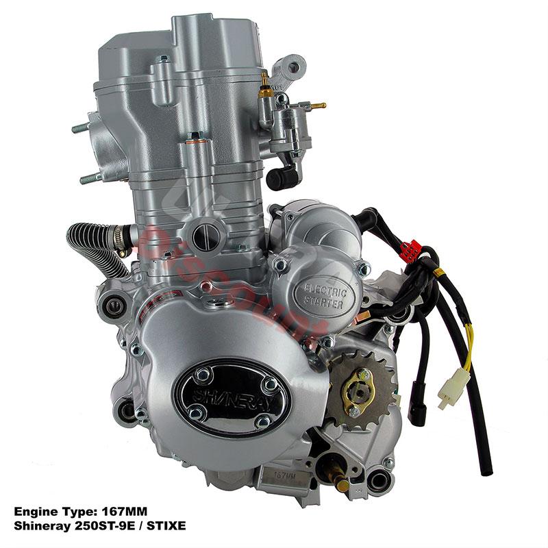Motore per Quad Shineray 250cc Racing (167MM), Ricambi quad 250cc STIXE ST9E