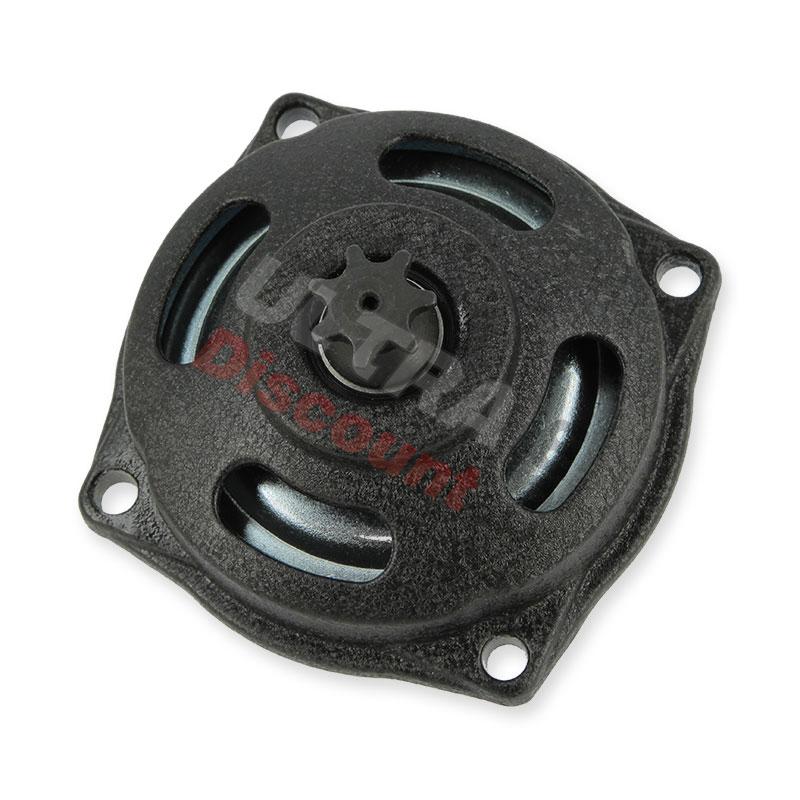Campana frizione + pignone 7denti per catena TF8, Ricambi Mini Moto