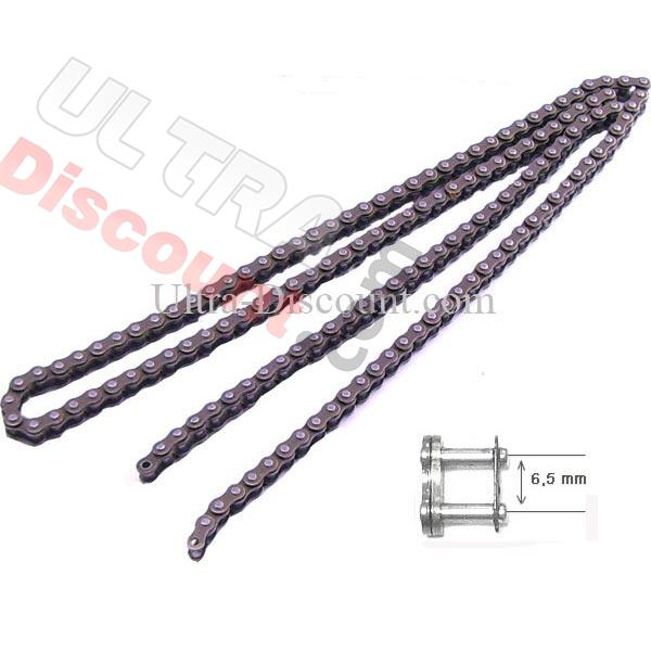 Catena Rinforzata per mini moto 75 Maglie Passo piccolo, Ricambi pocket supermoto