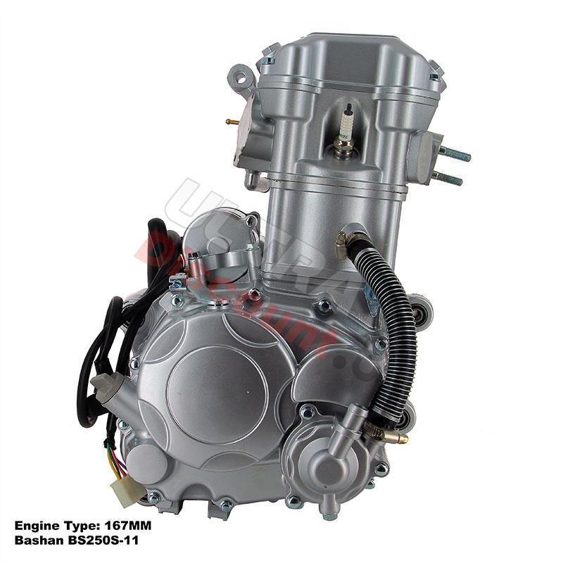Motore 167MM per Quad Bashan 250cc (BS250S-11), Ricambi quad Bashan 250cc BS250S11 Motore 167MM per Quad Bashan 250cc (BS250S-11), Ricambi quad Bashan 250cc BS250S11