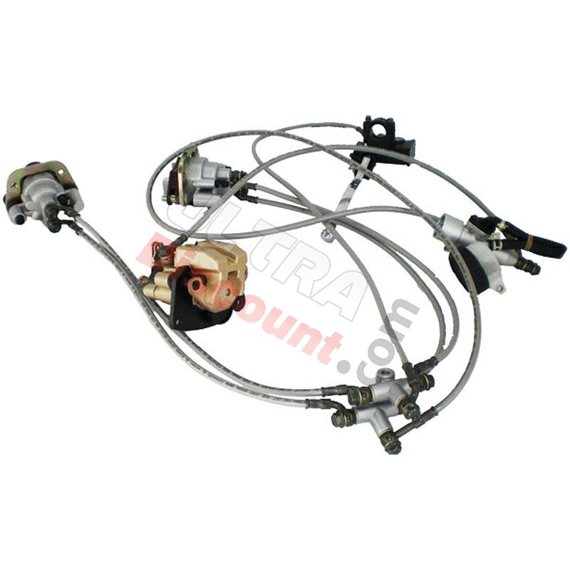 Kit freni completo per Quad Bashan 300cc (BS300S-18), Ricambi quad Bashan 300cc BS300S18 Kit freni completo per Quad Bashan 300cc (BS300S-18), Ricambi quad Bashan 300cc BS300S18
