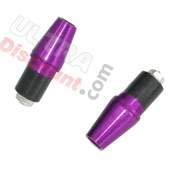 Tappi protezione maniglia viola (tipo 5), Ricambi quad Bashan 250cc BS250S11