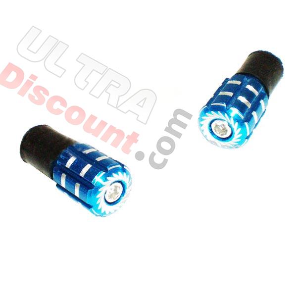 Tappi manubrio Blu (tipo 4), Ricambi quad Bashan 250cc BS250S11