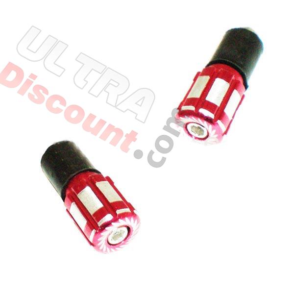 Tappi manubrio Rosso (tipo 4), Ricambi quad Bashan 250cc BS250S11