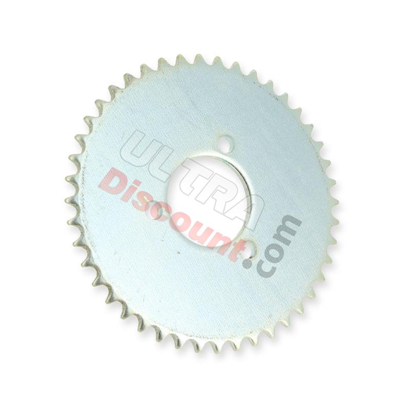 Corona rinforzata 44 denti per Catena Grande 3T (TF8) (tipo 3), Ricambi pocket supermoto