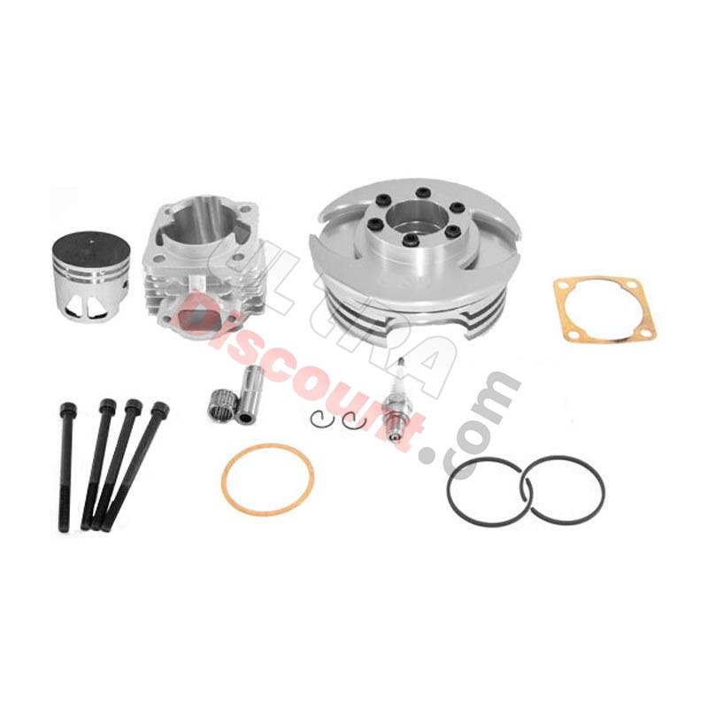 Kit 53cc 4 transferts asse di 10 mm (tipo C, Alu), Ricambi pocket supermoto