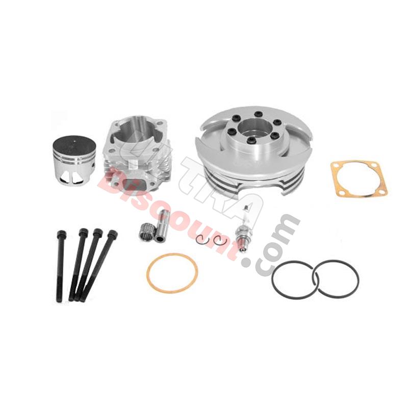 Kit 53cc 4 transferts asse di 12 mm (tipo C, Alu), Ricambi pocket supermoto