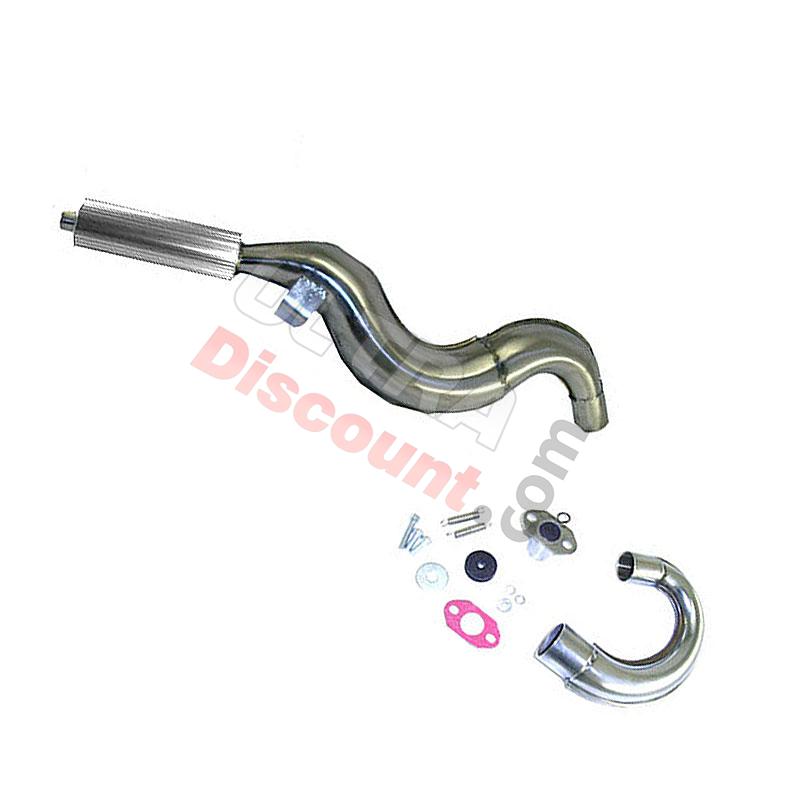Marmitta per mini moto Racing R1 (Alu), Ricambi pocket supermoto