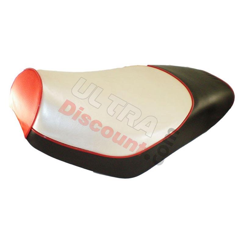 Sella nera-rossa per scooter Jonway YY50QT-28B , Ricambi Scooter Jonway Sella nera-rossa per scooter Jonway YY50QT-28B , Ricambi Scooter Jonway