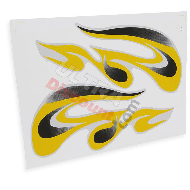 Adesivi per Quad Shineray 200cc giallo, Ricambi Shineray 200STIIE e STIIEB Adesivi per Quad Shineray 200cc giallo, Ricambi Shineray 200STIIE e STIIEB