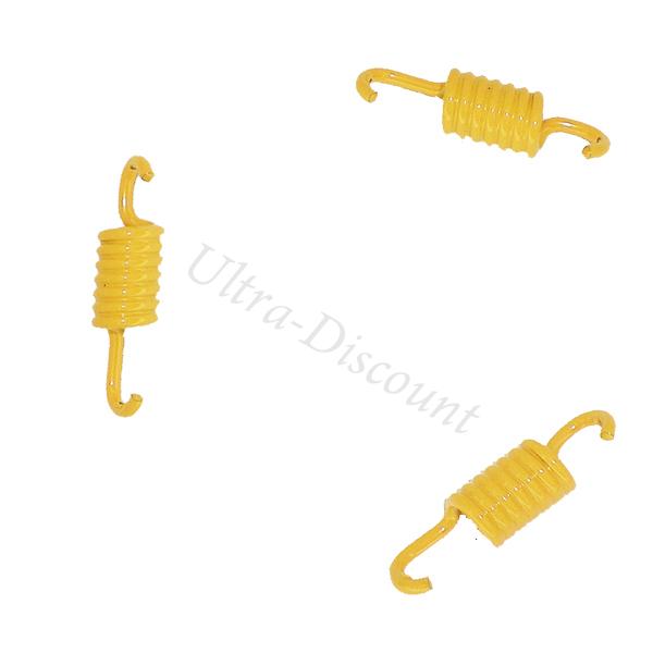 3 molle Soft gialle per frizione per scooter  Baotian 50cc BT49QT-9 (4 tempi), Ricambi Baotian BT49QT-9