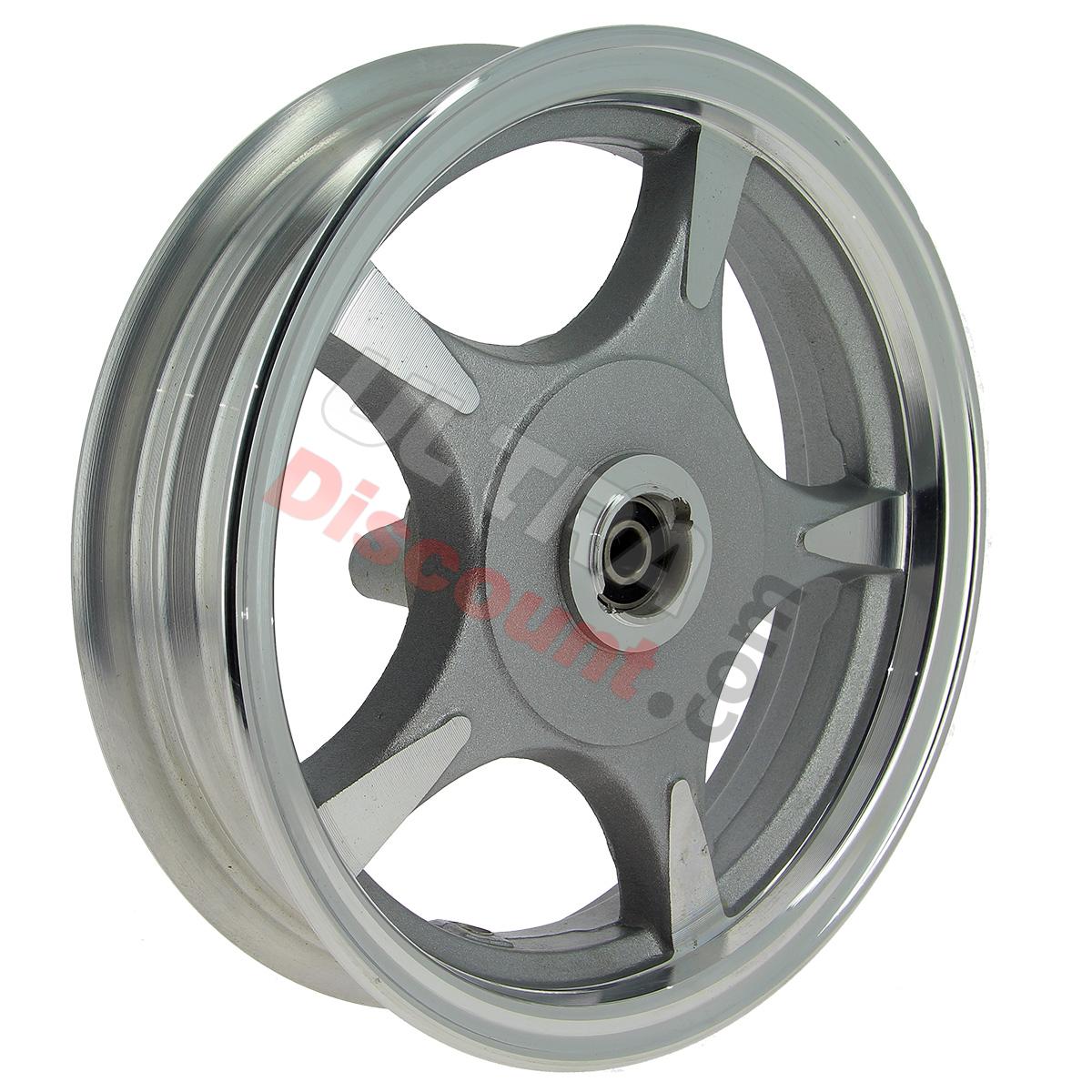 Cerchio anteriore in alluminio per scooter Baotian BT49QT-9 , Ricambi Baotian BT49QT-9