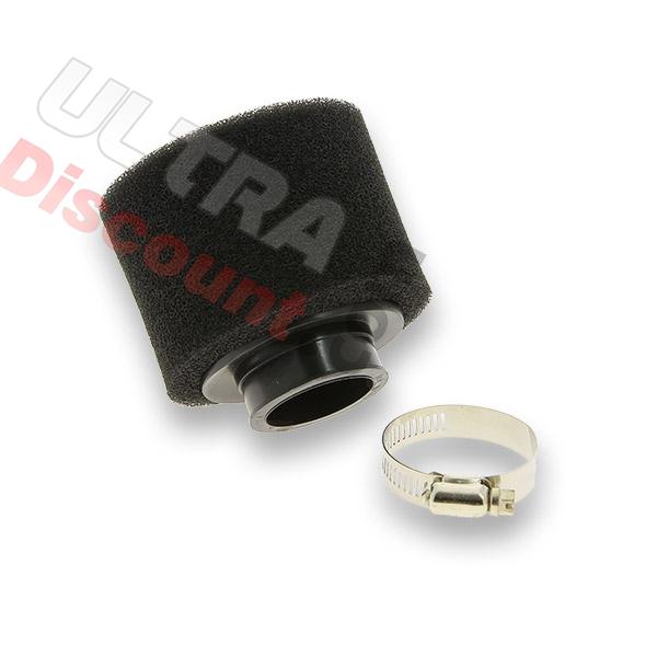 Filtro aria con doppia spugna Nero (44-45mm), Ricambi Pit Bike