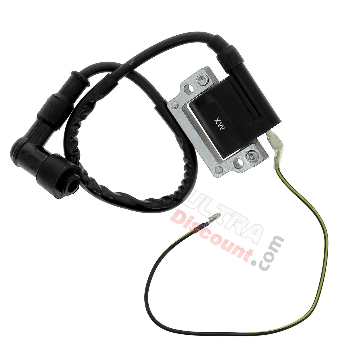 Bobina di avviamento per Pit Bike + pipetta schermata tipo 2, Ricambi Pit Bike