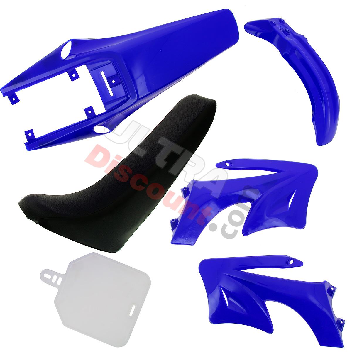 Carena per Pit Bike tipo AGB27 (blu), Ricambi Pit Bike