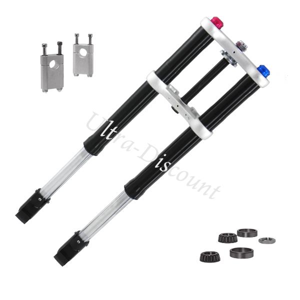 Forcella completa per Pit Bike (alta gamma, nera, 700mm), Ricambi Pit Bike