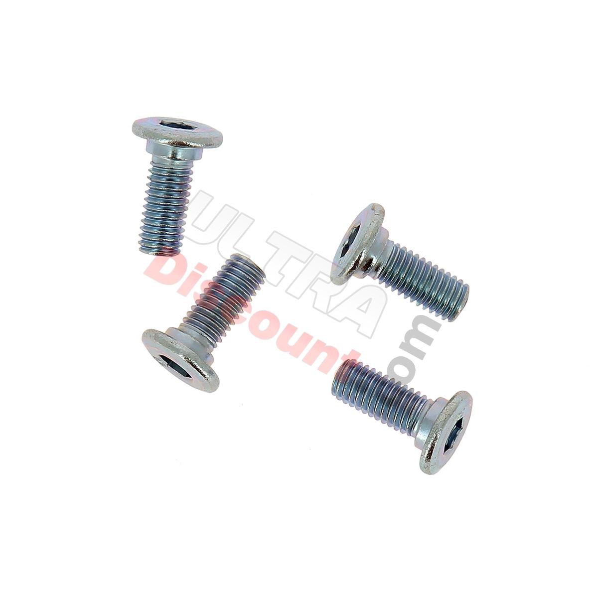 Lotto di 4 viti di fissaggio per disco freno per Pit Bike 20mm, Ricambi Pit Bike