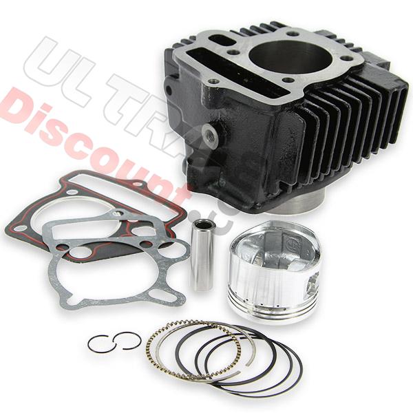 Kit cilindro nero per Pit Bike 125cc ( LIFAN : 1P52FMI ), Ricambi Pit Bike