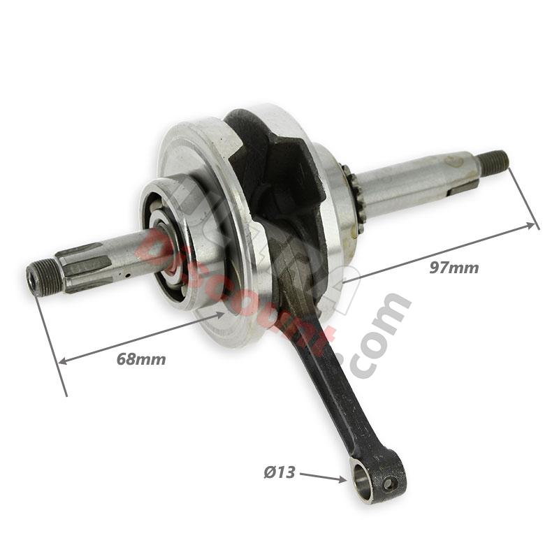Albero motore per Pit Bike 125cc (tipo 2), Ricambi Pit Bike