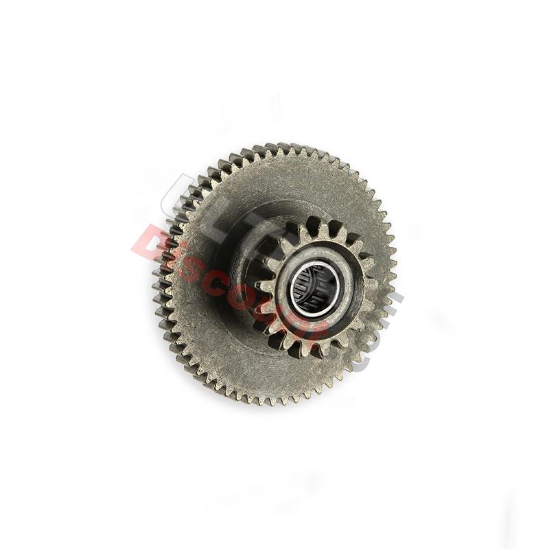 Doppio pignone per motorino di avviamento per Pit Bike 200cc - 250cc (17 denti) (type2), Ricambi Pit Bike