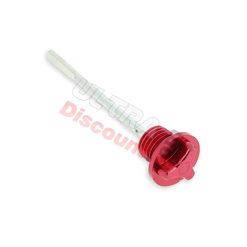 Asta per livello olio Tuning per Pit Bike (rossa), Ricambi Pit Bike Asta per livello olio Tuning per Pit Bike (rossa), Ricambi Pit Bike