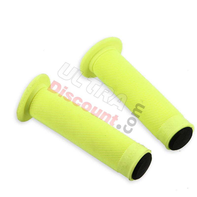 Coppia manopole Grip Giallo per Ricambi quad Bashan 200cc BS200S7, Ricambi quad Bashan 200cc BS200S7