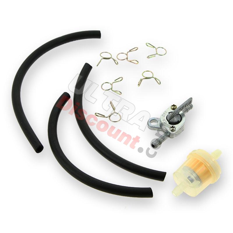Rubinetto benzina + filtro per Pit Bike tipo3, Ricambi Pit Bike