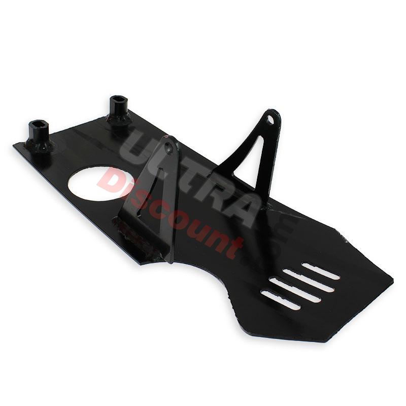 Piastra inferiore motore per Pit Bike (nera), Ricambi Pit Bike