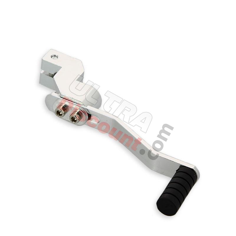 Pedale cambio regolabile  (Argento, tipo 2), Ricambi Pit Bike
